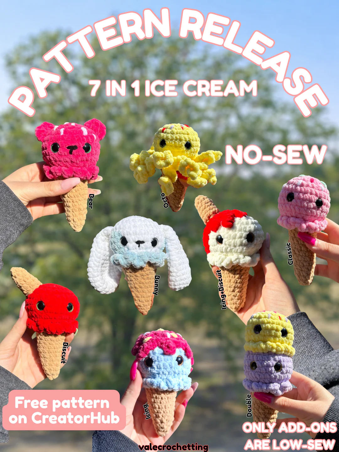 7 in 1 Ice Creams