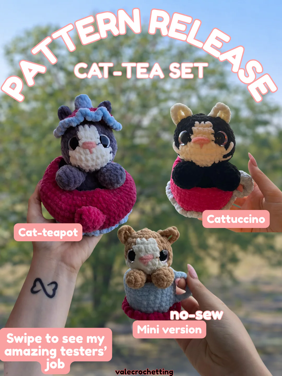 Cat-tea set