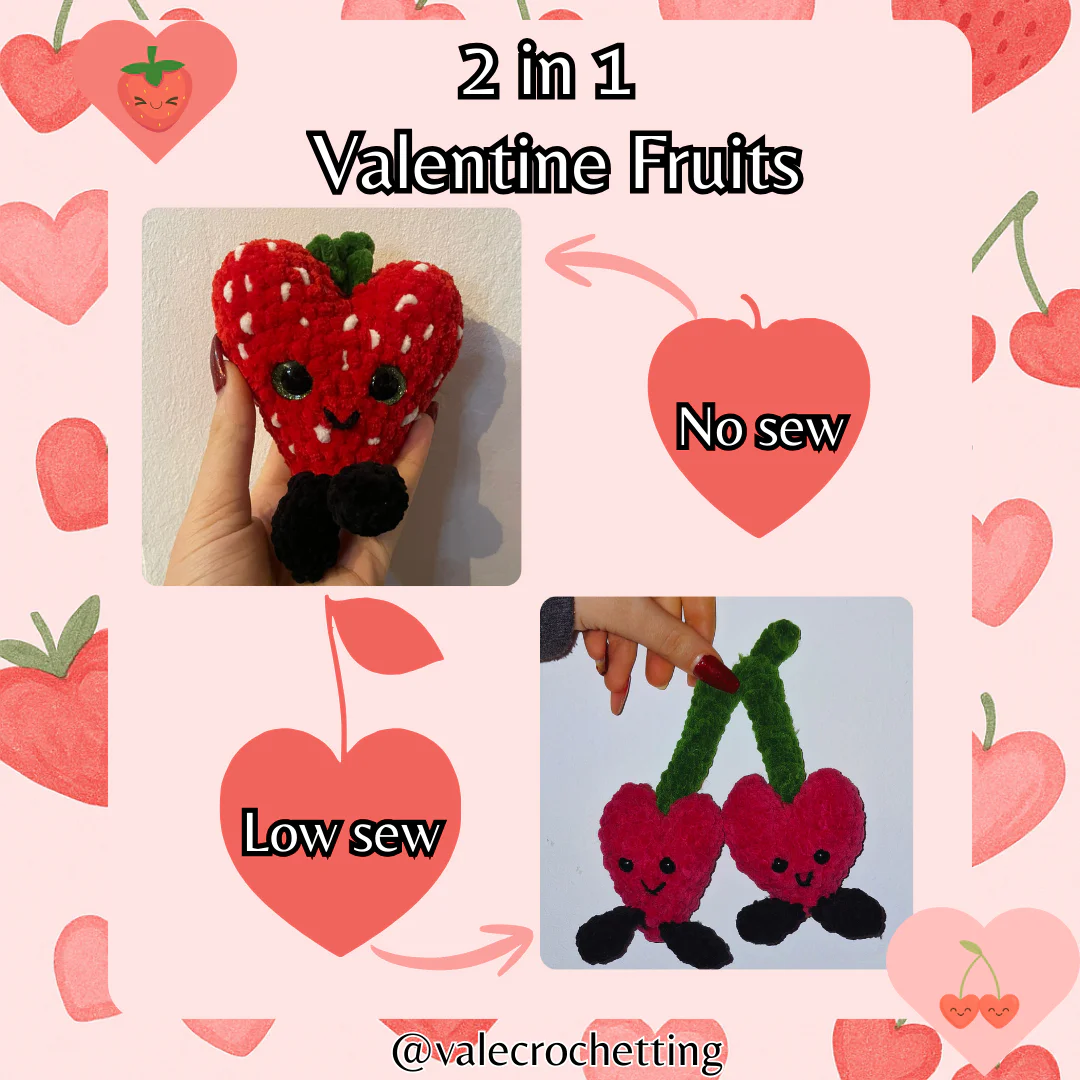 2 in 1 Valentine Fruits
